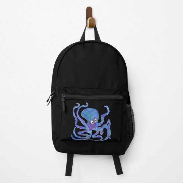 Item preview, Creepy Blue and Purple Octopus designed and sold by TheWorldFamous.