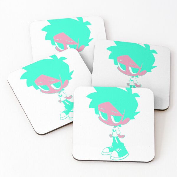 Artikelvorschau, Chibi-Ästhetik | Türkis-rosa Anime-Charakter | Kawaii-Geschenk entworfen und verkauft von AstronautMerch.
