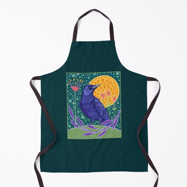 Item preview, Mid Century Modern Crow designed and sold by rorabeenie.