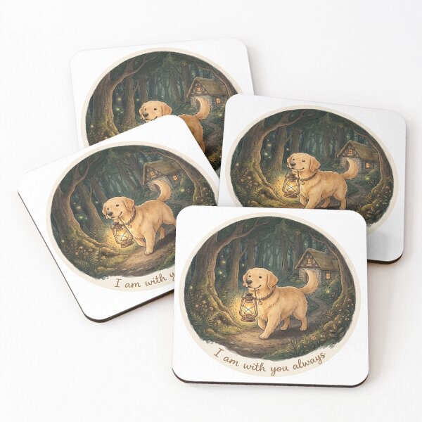 Item preview, Christian Cottagecore Golden Retriever Lantern Tote Bag Matthew 28 I Am With You Bible Verse designed and sold by Small & Beloved.