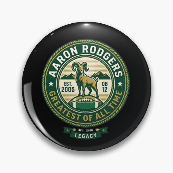 Item preview, GOAT Rodgers | Celebrating an NFL Quarterback Icon designed and sold by ThatFootball12.