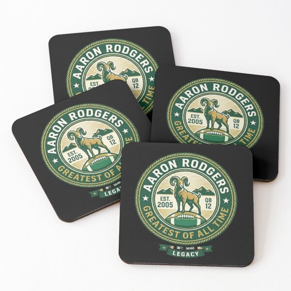 Item preview, GOAT Rodgers | Celebrating an NFL Quarterback Icon designed and sold by ThatFootball12.