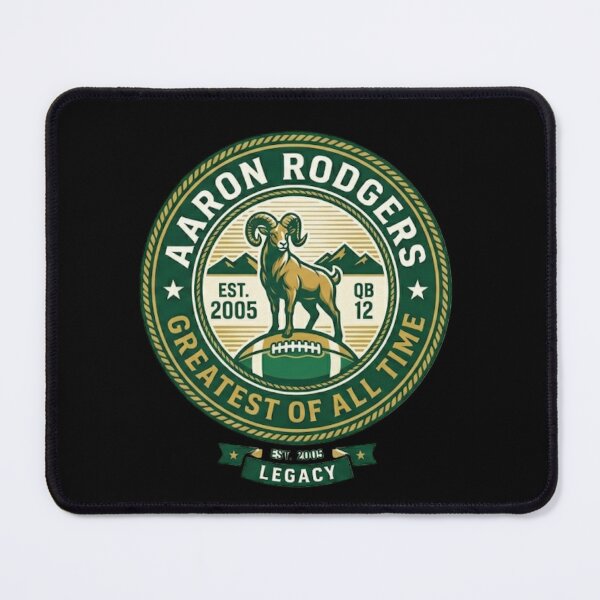 Item preview, GOAT Rodgers | Celebrating an NFL Quarterback Icon designed and sold by ThatFootball12.