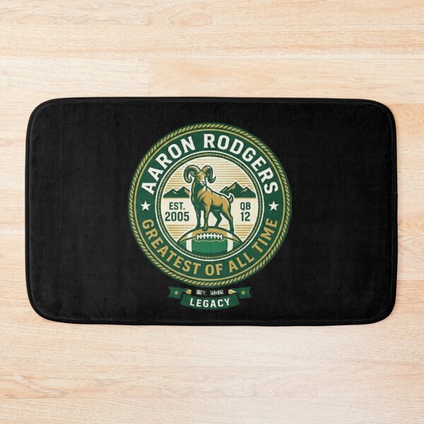Item preview, GOAT Rodgers | Celebrating an NFL Quarterback Icon designed and sold by ThatFootball12.