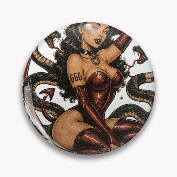 Item preview, Made By Satan Devil Girl Vintage Goth designed and sold by Region.