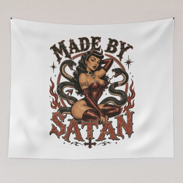 Item preview, Made By Satan Devil Girl Vintage Goth designed and sold by Region.