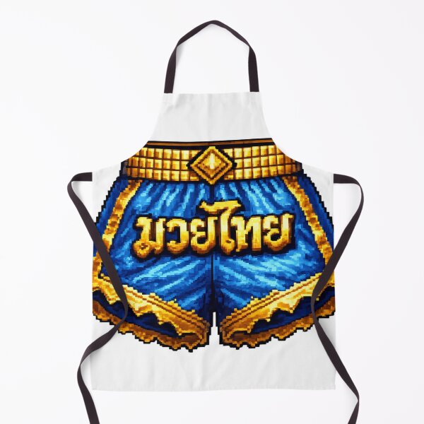 Item preview, 16-Bit Retro Arcade Muay Thai Shorts designed and sold by redsharkuk.