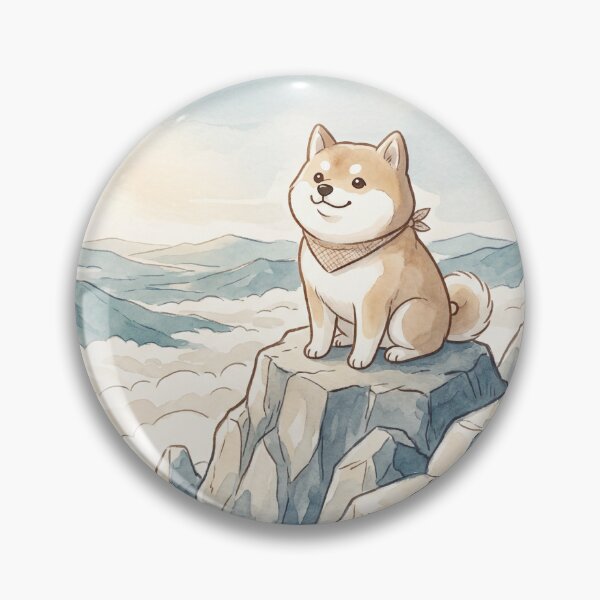 Item preview, Christian Cottagecore Shiba Inu Mountain Tote Bag Joshua 1 Be Strong and Courageous Bible Verse designed and sold by Small & Beloved.