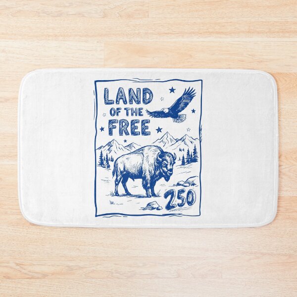 Item preview, Land of The Free 250 Years 4th of July 250th Anniversary designed and sold by gunaone-design.