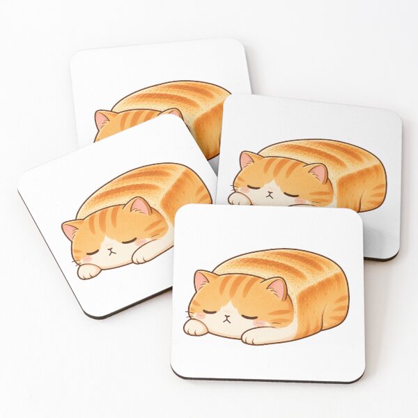 Item preview, Cute Bread Cat Loaf T-Shirt, Kawaii Cat Lover Gift, Funny Orange Kitty Graphic Tee, Anime Animal Bread Bun Shirt designed and sold by pipolabco.