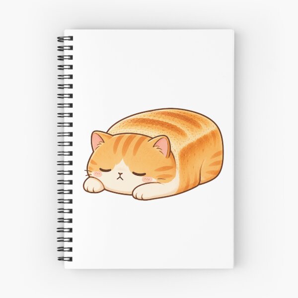 Item preview, Cute Bread Cat Loaf T-Shirt, Kawaii Cat Lover Gift, Funny Orange Kitty Graphic Tee, Anime Animal Bread Bun Shirt designed and sold by pipolabco.