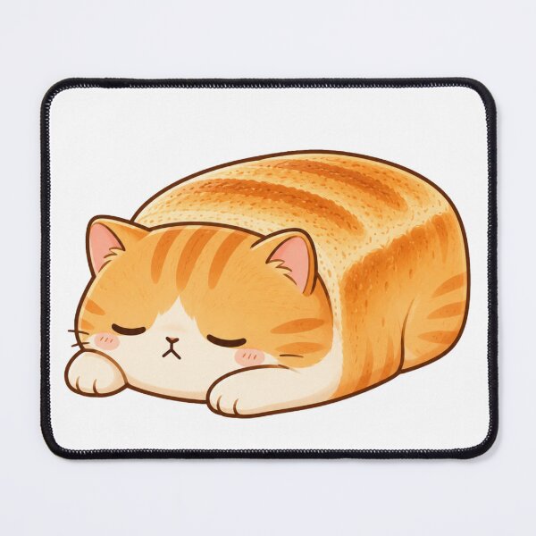 Item preview, Cute Bread Cat Loaf T-Shirt, Kawaii Cat Lover Gift, Funny Orange Kitty Graphic Tee, Anime Animal Bread Bun Shirt designed and sold by pipolabco.
