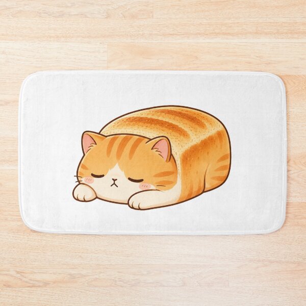 Item preview, Cute Bread Cat Loaf T-Shirt, Kawaii Cat Lover Gift, Funny Orange Kitty Graphic Tee, Anime Animal Bread Bun Shirt designed and sold by pipolabco.