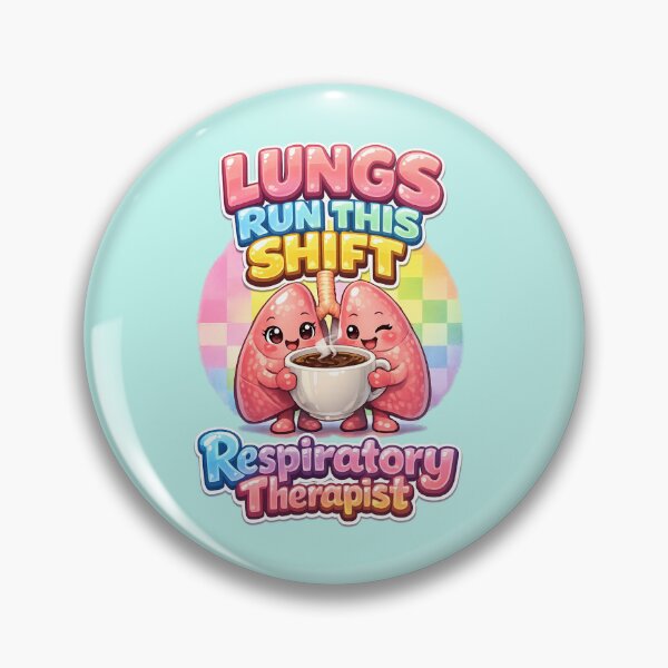 Item preview, Cute Kawaii Lungs Mascot Respiratory Therapist Coffee Lover Funny RT Shift Worker Rainbow Checkerboard Medical Worker Appreciation Week Design designed and sold by ClinicalHubs.