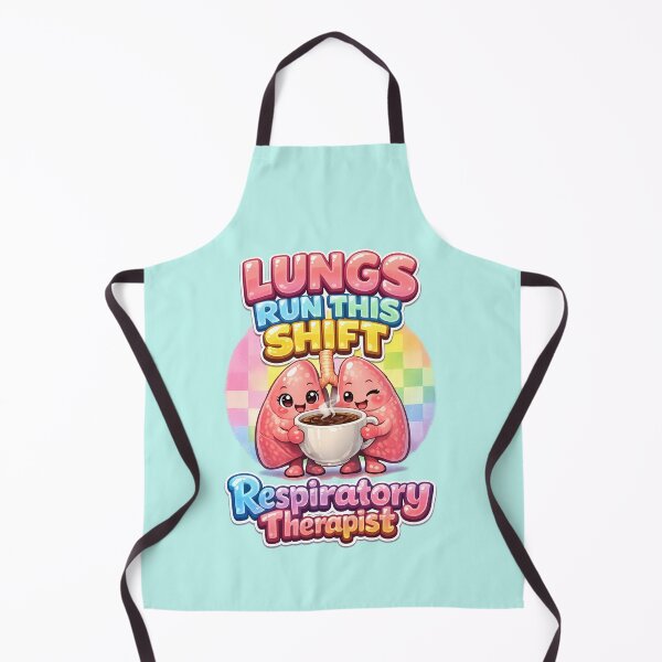 Item preview, Cute Kawaii Lungs Mascot Respiratory Therapist Coffee Lover Funny RT Shift Worker Rainbow Checkerboard Medical Worker Appreciation Week Design designed and sold by ClinicalHubs.