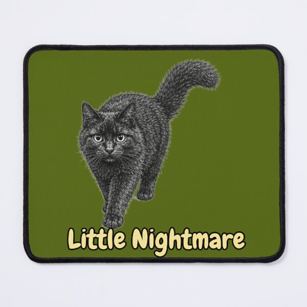 Item preview, Little Nightmare Black Cat Sticker designed and sold by lumar23.