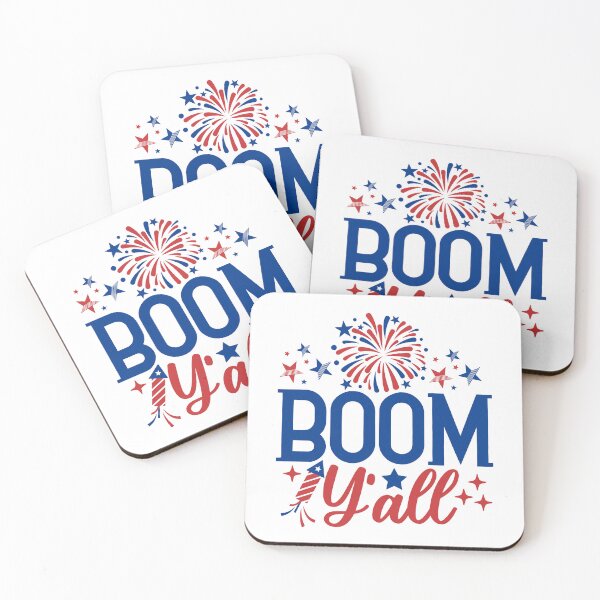 Item preview, Boom Y’all Patriotic 4th of July USA Fireworks designed and sold by gunaone-design.