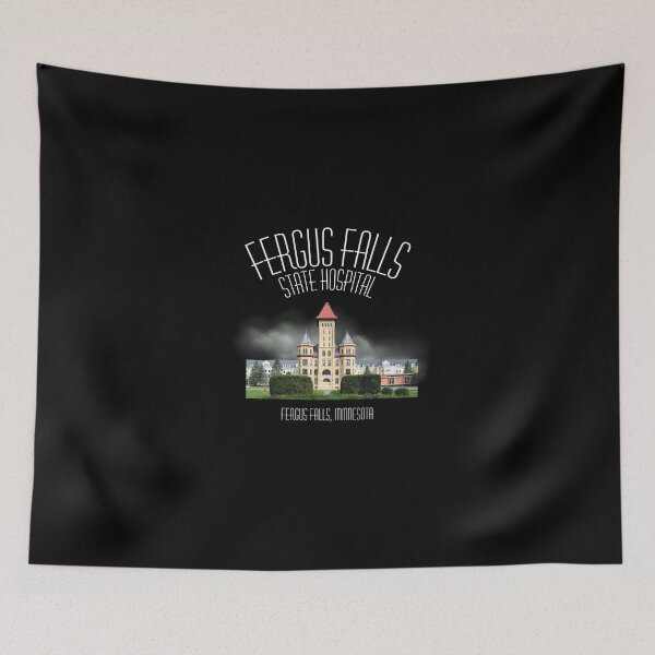 Item preview, Fergus Falls State Hospital (Fergus Falls, Minnesota) designed and sold by GhostlyWorld.