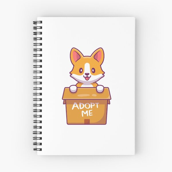 Item preview, Cute Corgi Puppy In Box Adopt Me Cartoon designed and sold by nilkbv.