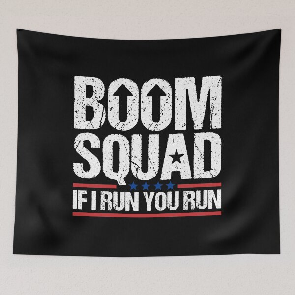 Item preview, Boom Squad fireworks if I run you run patriotic independence day designed and sold by gunaone-design.