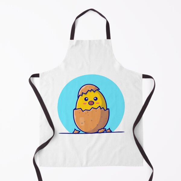 Item preview, Cute Baby Chick Hatching From Egg Cartoon designed and sold by nilkbv.