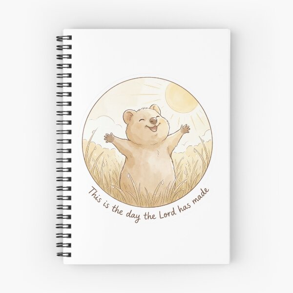 Item preview, Christian Cottagecore Quokka Morning Tote Bag Psalm 118 This is the Day Bible Verse Faith Gift designed and sold by Small & Beloved.