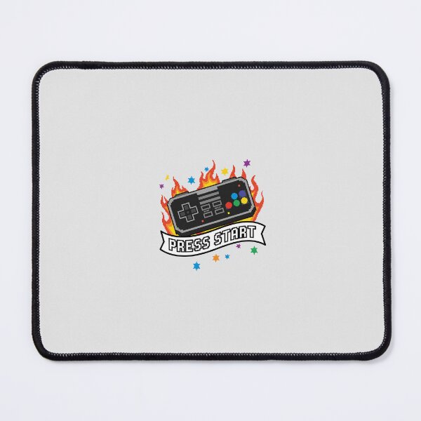Item preview, gaming pixel press start designed and sold by OutcastWear.