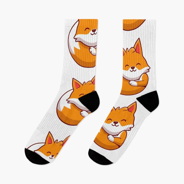 Item preview, Cute Sleeping Fox Curled Up Illustration designed and sold by nilkbv.