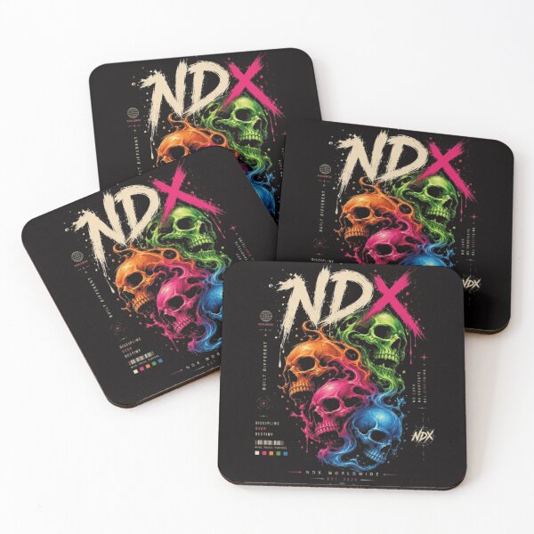 Item preview, NDX Worldwide – Neon Skull Chaos designed and sold by NDX9.