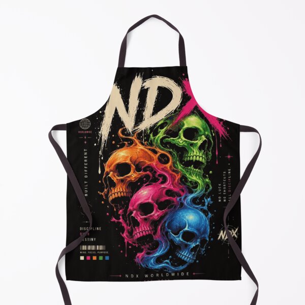 Item preview, NDX Worldwide – Neon Skull Chaos designed and sold by NDX9.