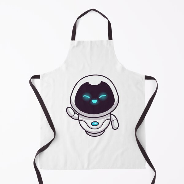 Item preview, Cute Futuristic Robot Waving Hand Illustration designed and sold by nilkbv.
