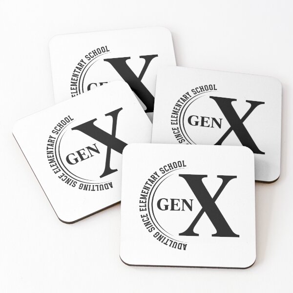Item preview, Funny Gen X Adulting Since Elementary School designed and sold by gunaone-design.