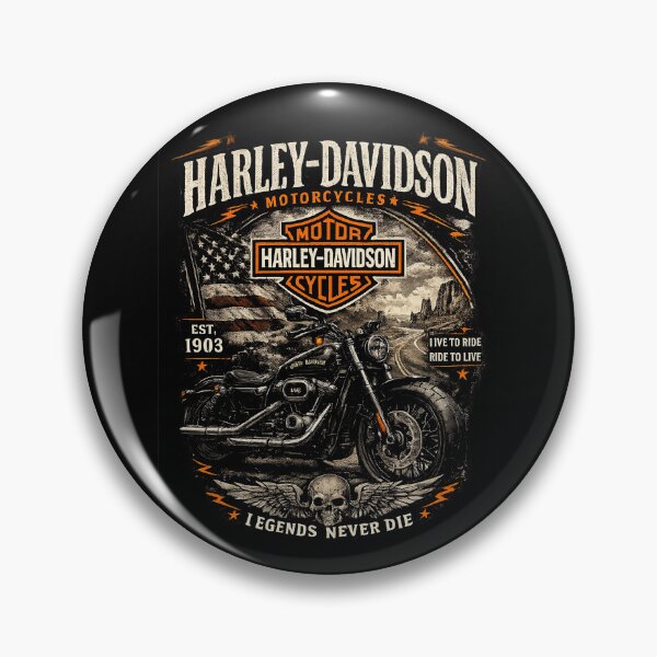 Item preview, Harley Built for Freedom Live to Ride — Legends Never Die designed and sold by IronRoadCo.