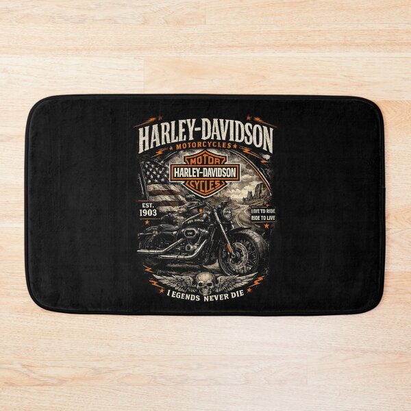 Item preview, Harley Built for Freedom Live to Ride — Legends Never Die designed and sold by IronRoadCo.