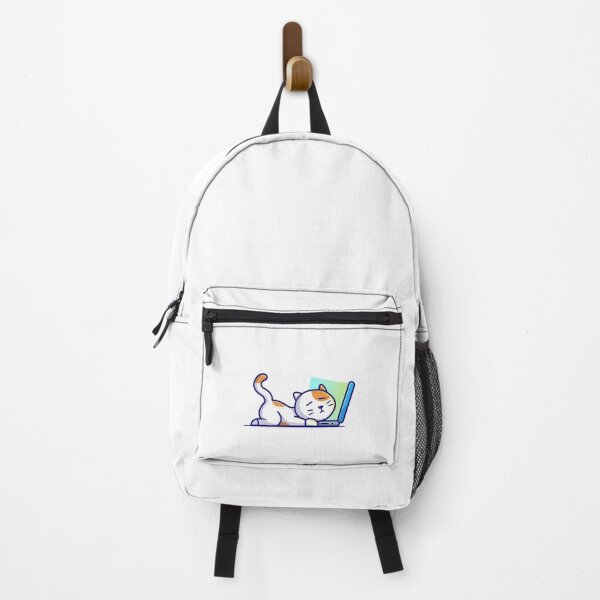 Item preview, Cute Tired Cat Sleeping On Laptop Keyboard designed and sold by nilkbv.