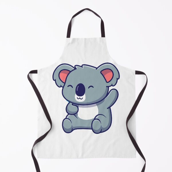 Item preview, Cute Happy Koala Waving Hand Illustration designed and sold by nilkbv.