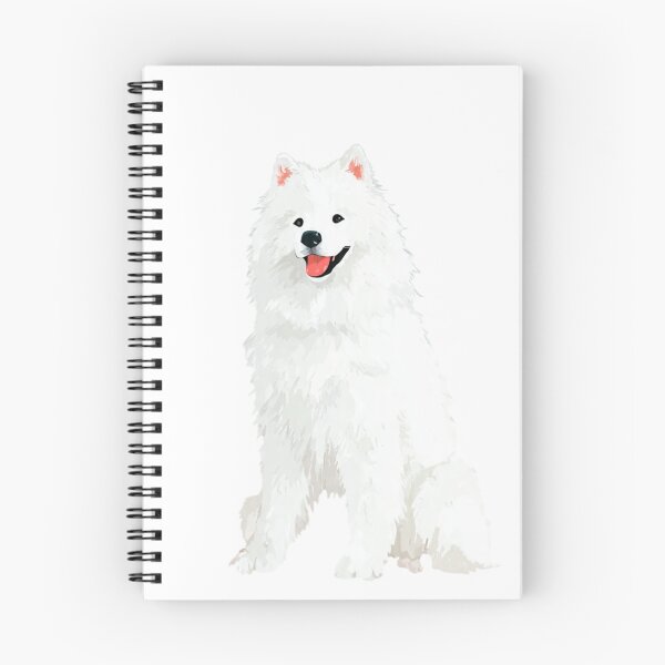 Item preview, Samoyed Sticker Fluffy Cloud Dog Cottagecore Kawaii White Dog Mom Gift designed and sold by BrasilStickers.