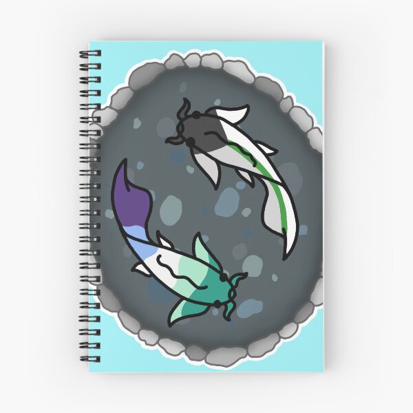Item preview, Demi Aro and Achillian Pride Koi Pond designed and sold by CastleOfDragons.
