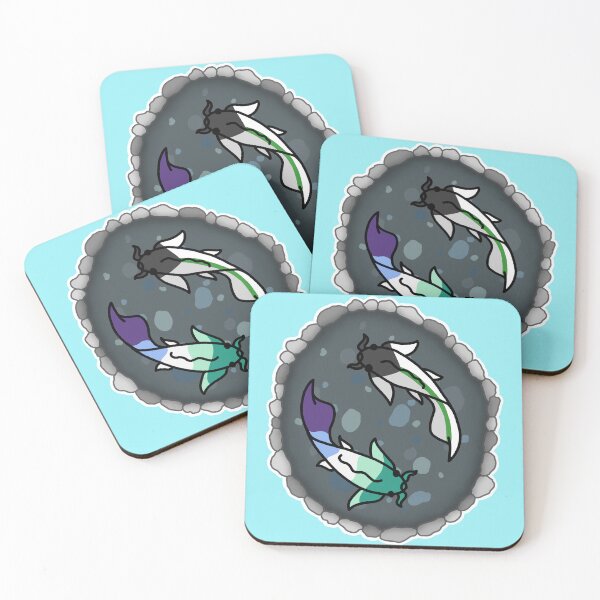 Item preview, Demi Aro and Achillian Pride Koi Pond designed and sold by CastleOfDragons.