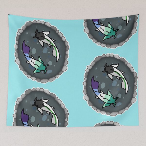 Item preview, Demi Aro and Achillian Pride Koi Pond designed and sold by CastleOfDragons.
