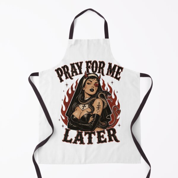 Item preview, Pray For Me Later Devil Nun Goth designed and sold by Region.