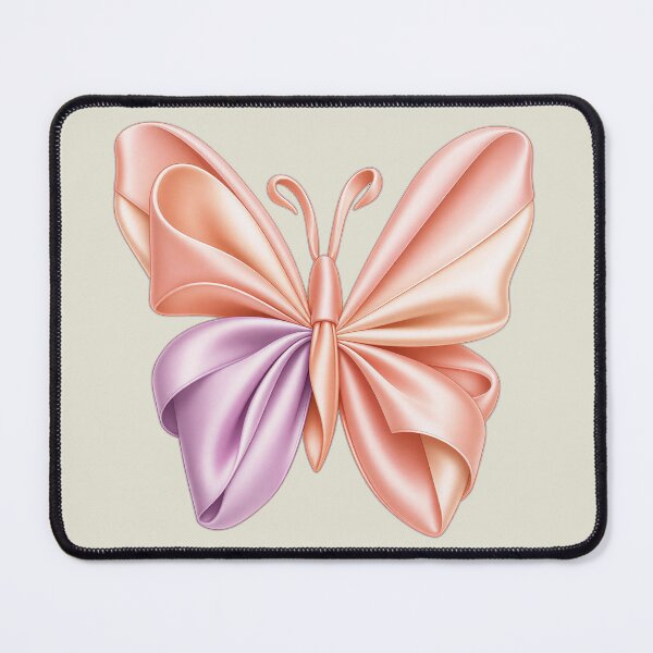 Item preview, Satin Ribbon Butterfly | Coquette Aesthetic Bow Butterfly designed and sold by BelievingCreate.