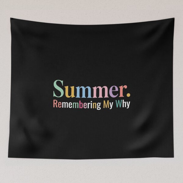 Item preview, Summer Remembering My Why Teacher Minimal Shirt designed and sold by SofenArt.