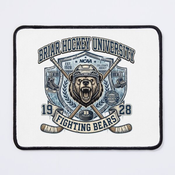 Item preview, off campus, Briar Hockey University Vintage Varsity Hockey Shirt Design designed and sold by Art Wave Studio.
