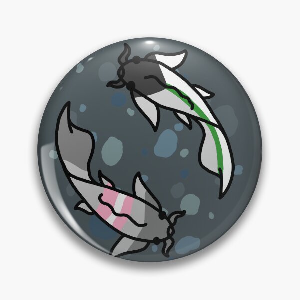 Item preview, Demi Aro and Demi Girl Pride Koi Pond designed and sold by CastleOfDragons.
