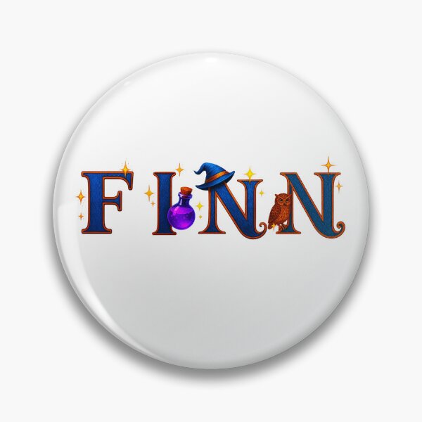 Item preview, SPELLBOUND NAMES COLLECTION  – ✨ FINN ✨ – STORYBOOK SPELLCASTER DREAMS designed and sold by WheelieGdArt.
