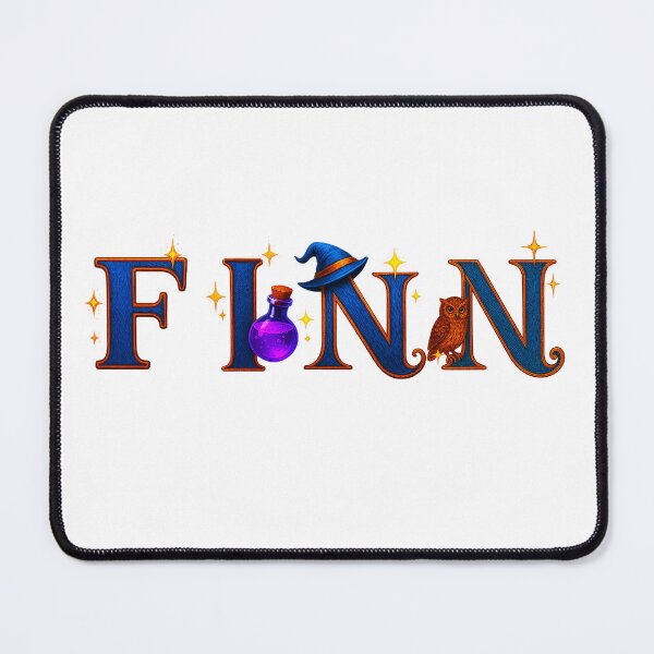 Item preview, SPELLBOUND NAMES COLLECTION – ✨ FINN ✨ – STORYBOOK SPELLCASTER DREAMS designed and sold by WheelieGdArt.