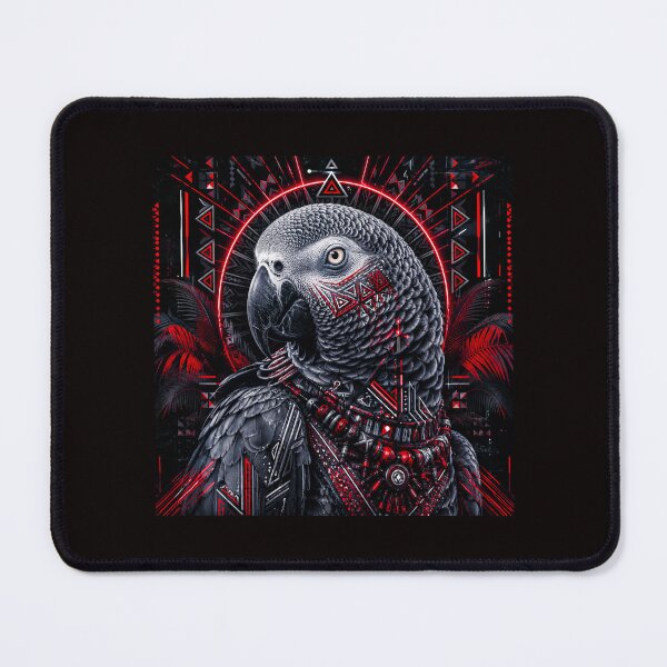 Item preview,  African Grey Parrot  Intelligence and Wild Elegance #4 designed and sold by Helios Be. Lavsh.