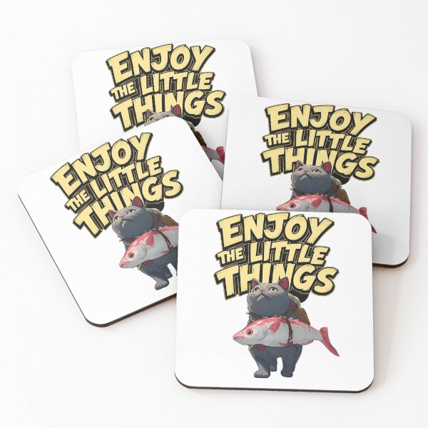 Item preview, Enjoy The Little Things – Adventure Cat designed and sold by R3g3nerator.