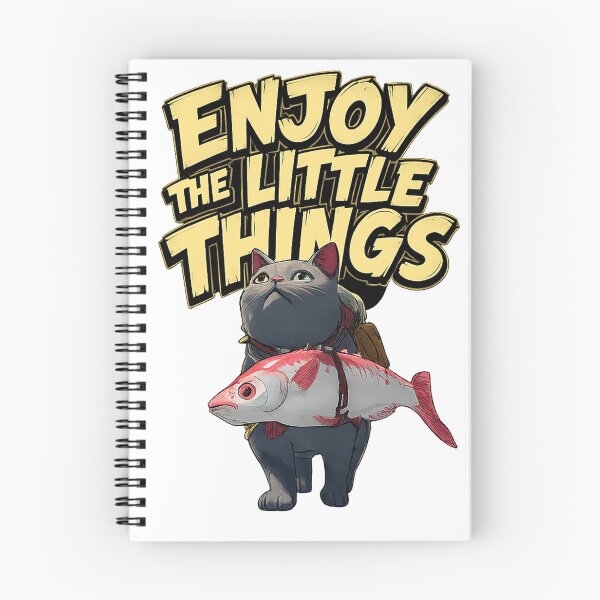 Item preview, Enjoy The Little Things – Adventure Cat designed and sold by R3g3nerator.